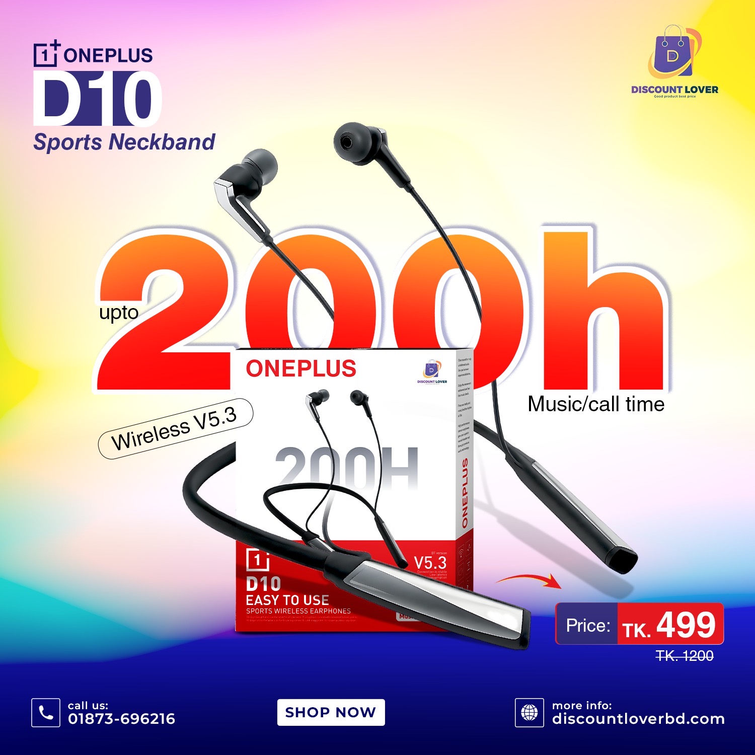 Oneplus Neckband - D10
