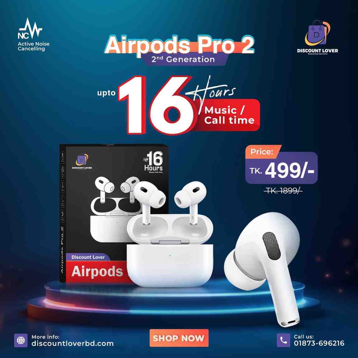 Discount Lover  Airpods Pro 2nd Generation